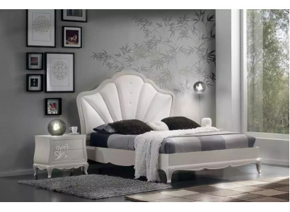 Schlofzëmmer 3 teileg Set Bett 2x Nuetsdëscher Modernen Design Gro Betten