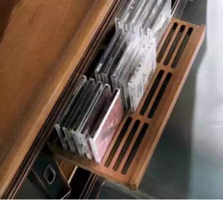 Televisiounsstand Wunnwand Regal Wunnzëmmer Klassesch Holz Design Miwwelen Nei
