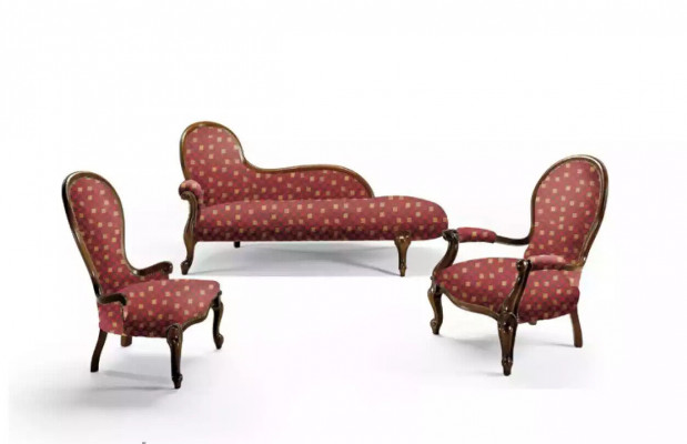 Lounge Sofa Liege Polster Liegen Klassesch Chaiselongue Club Braun Nei