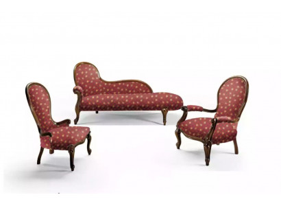 Lounge Sofa Liege Polster Liegen Klassesch Chaiselongue Club Braun Nei