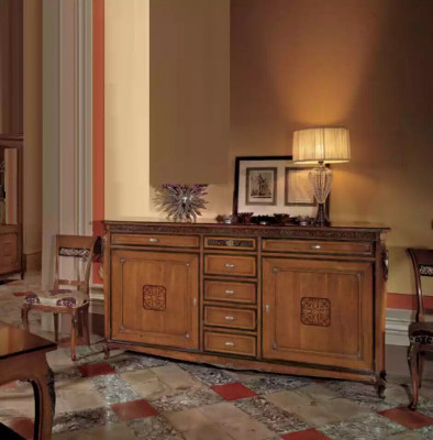 Luxe Schränk Miwwelen Holzschaf Italienesch Sideboard Kommod Schaf