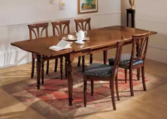 Design Iesszëmmer Stull Set Dëscher 4x Stull Iessgrupp Garnitur 5dg Stéck.