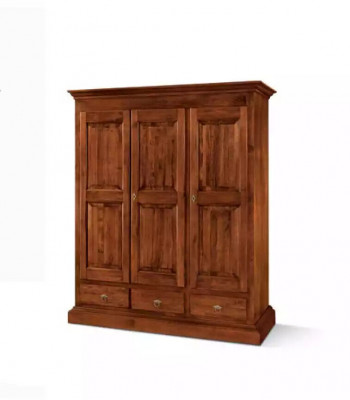 Luxus Kleederschaf Designer Kleederschaf Miwwelen Holz Braun Nei