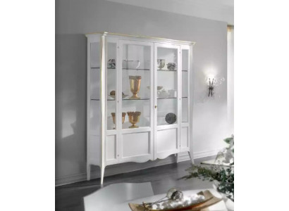 Vitrine Italienesch Luxus Wunnzëmmer Miwwelen Schaf Klassesch Stil Holz