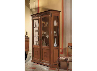 Italienesch Miwwelen Design Holz Klassesch Stil Vitrinn Schaf Regal