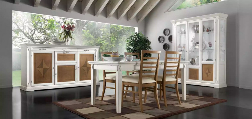 Sideboard Klassesch Schaf Holz Miwwel Italienesch Ariichtung Nei