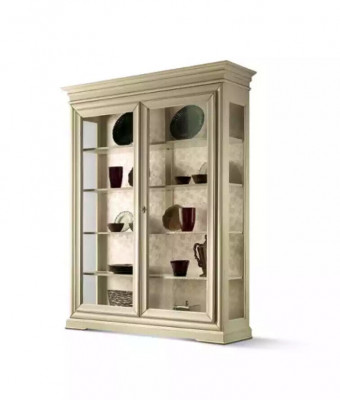 Luxus Vitrine Holz Designer Schaf Vitrinen Wunnzëmmer Schief Nei