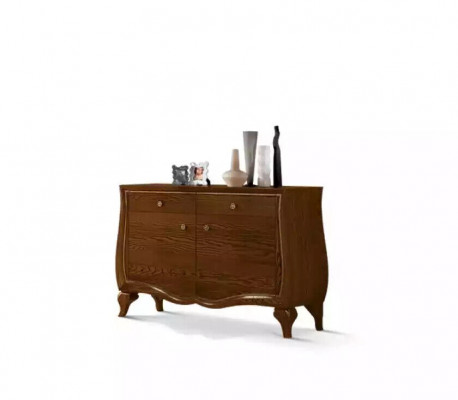 Sideboard Wohnzimmer Kommoden Tiräng Holz Holzschaf Braun Nei