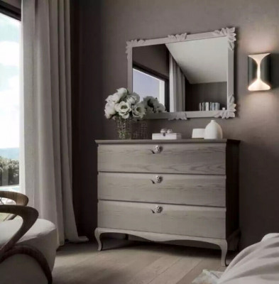 Kommod Spiegel Schaf Luxus Kommoden Regal Konsol Miwwelen Set 2tlg.