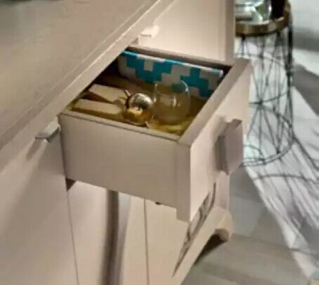 Kommode Sideboard Holz Schaf Beige Miwwelen Kommoden Wunnzëmmer Nei