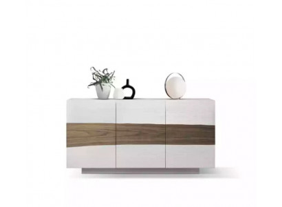 Sideboard Holz Kommoden Miwwelen Wunnzëmmer Wäiss Modern Schaf Neit