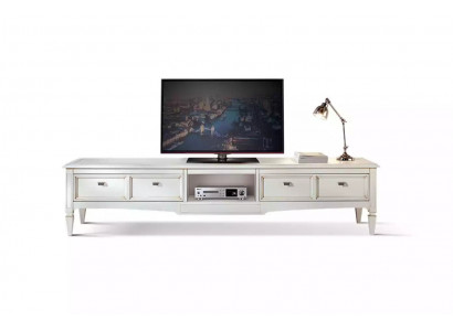 Wunnzëmmer Stänner Miwwelen RTV Fernseh Sideboard Stil Wäiss Luxus Holz
