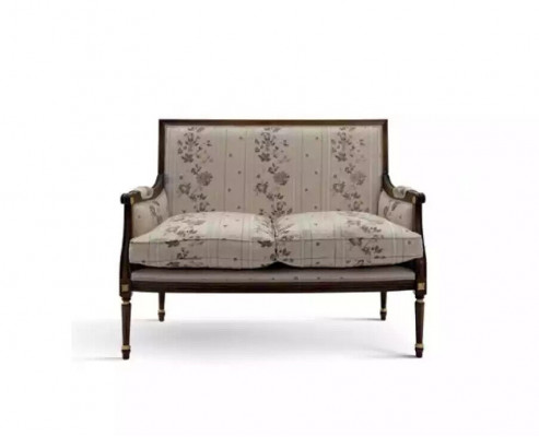 Zwee-Sëtzer Sofa Polster Design Luxus Stoffsofas Textil Design Kannapé