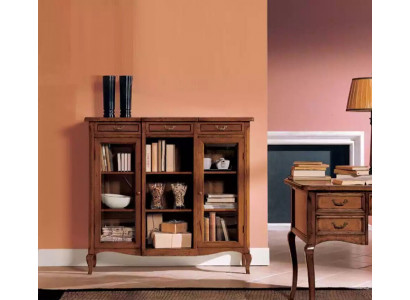 Designer Luxus Holz Vitrin Schaf Design Anrichte Italienesch Miwwelen