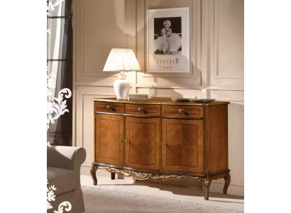 Klassesch brong Wunnzëmmermébel héichwäerteg Sideboard Kommod Sideboards