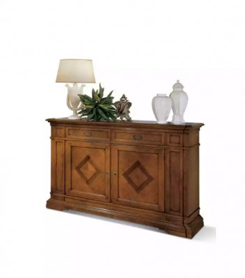 Luxus Italienesch Holzméiwer Kommode Anrichte Stil Braun Sideboard Nei