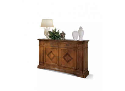 Luxus Italienesch Holzméiwer Kommode Anrichte Stil Braun Sideboard Nei