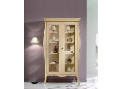 Italienesch Miwwelen Vitrin Schaf Schau Schief Design Wunnzëmmer Neit