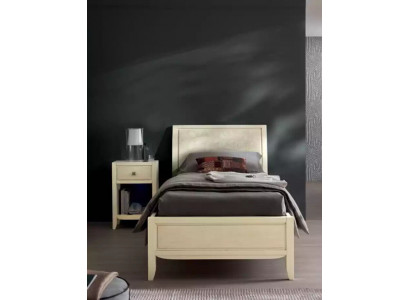 Luxus Schlofkummer Set Nuetsdësch Bett 2-Deel Komplett Set Design Ariichtung Nei