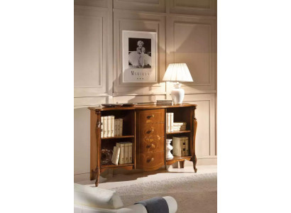 Bicherregal Holz fräistéierend Büro Regal elegant brong Schaf nei