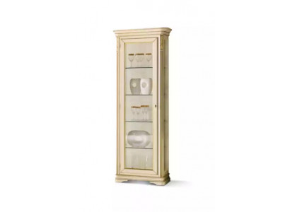 Vitrinnen Wohnzimmer Beige Schiefen Anrichte Vitrinne Schaf Klassesch