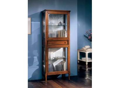 Vitrinn Schaf Kommoud Glas Regal Vitrinnen Holz Schief Schlofzëmmer