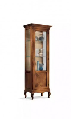 Miwwelen Glasschaf Vitrin Holz Vitrine Glas Schaf Regaler Italien