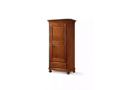 Schlofkummer Holz Schafschafgaart Garde-robe Miwwelen Design Kleederschaf Braun