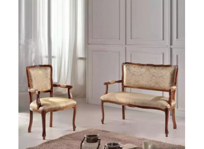 Canapé 2 Sëtz Fautteuil Couches Canapé Polster Sëtz Garnitur Sëtz Bank Set