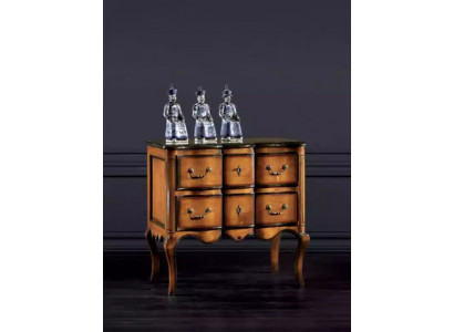 Kommode mat 2 Schief Schiefertafel Holz Schaf Schiefrieden Braun Nei