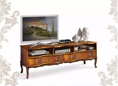 Klassescht RTV Luxus Lowboard TV-Stänner Holzmiwwel Designeur Miwwel Nei