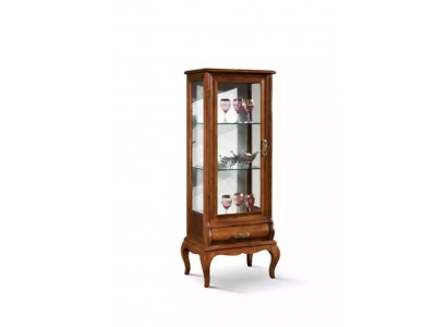 Miwwelen Klassesch Glasschaf Vitrin Holz Glas Schaf Schranken Regaler Italien