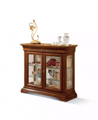 Vitrine Italienesch Luxus Miwwelen Vitrinneschaf Glas Design Schiefcher