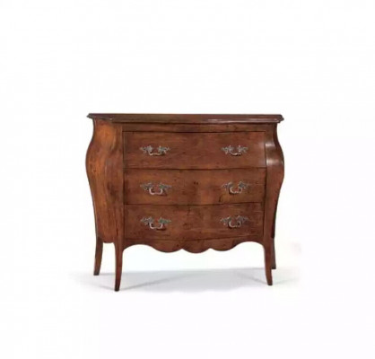 Designer Luxus Italienesch Holz Miwwelen Kommode Schaf Anrichte Braun