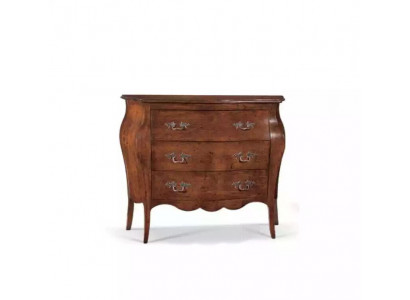 Designer Luxus Italienesch Holz Miwwelen Kommode Schaf Anrichte Braun