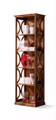 Modern Holz Bicherregal Design Miwwelen Wunnzëmmer Miwwelen
