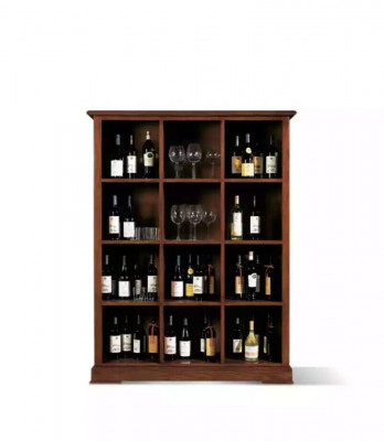 Schaf Bar Bar-Schaf Vitrinn Stuff Designer Regal Miwwelen Holz