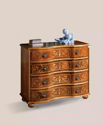 Klassesche Braune Holz Schaf Schiefcher Kommode Wunnzëmmer Design