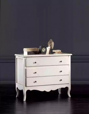 Italienesch Miwwelen Stil Wäiss Kommod Anrichte Designer Miwwelen Holz Nei