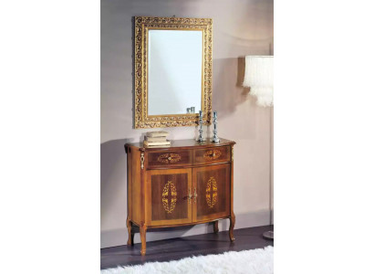 Braune Sideboard Luxus Holz Kommode Klassesch Konsole Héichwäerteg Miwwelen