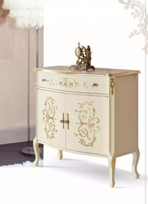 Klassesch wäiss Sideboard Holzmöbel Designer Kommode Wunnzëmmer Nei