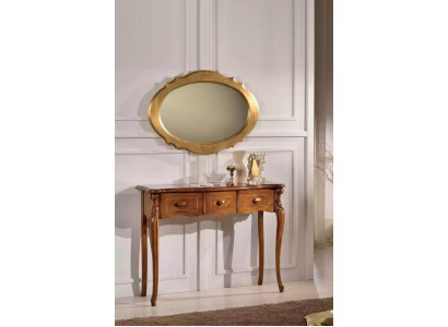 Brongen Konsolendësch Schminktischen Schlofzëmmer Miwwelen Holz Luxus Design