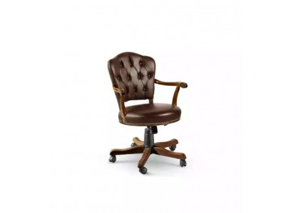 Fotell Still Design Polsterstull Stillen Italien Miwwelen Bürostill Klassesch
