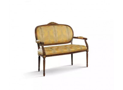 Klassesch Giel Sëtzbank Retro Wunnzëmmer Luxus Design Nei