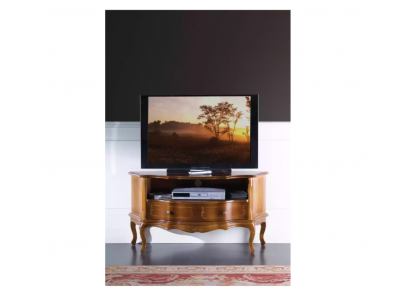 Klassesche Luxus Sideboard Designer TV-Stänner Tiräng-Brongen Holz