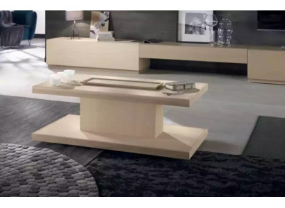 Klassesche Luxus Designer Couchtisch Wunnzëmmer Dësch Niewendësch Holz