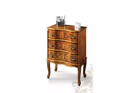 Klassesch Kleng Kommode 3 Tiräng Wunnzëmmer Holz Miwwelen Design