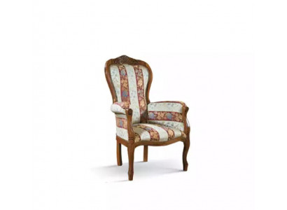 Fotell 1-Sëtz Sofas Sëtz Stoff Wunnzëmmer Textil Luxus Miwwelen Eenzelstull