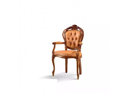Stull 1-Sëtzer Iesszëmmer Holz Luxus Italien Miwwelen Design Klassesch Neit