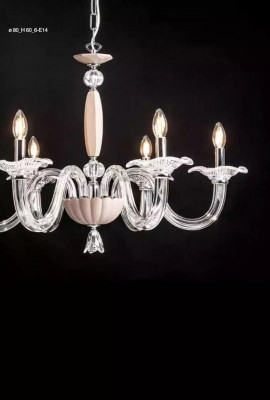 Kristallglas Lusterschamp klassesch Luxus Plafongsliicht